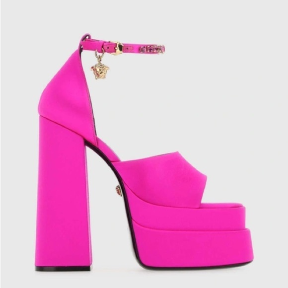 MEDUSA AEVITAS PLATFORM SANDALS DEEP FUCHSI Size 38 - Picture 11 of 12